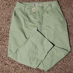 Light Olive Capris